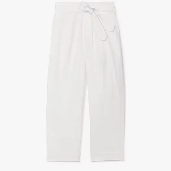 Kate Spade Poplin white cropped pants size 0 - Picture 2 of 12